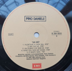Pino Daniele – албум Vai Mò - Img 3