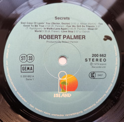 Robert Palmer ‎– албум Secrets - Img 3