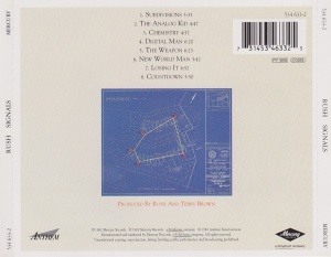 Rush – албум Signals (CD) - Img 2