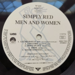 Simply Red – албум Men And Women - Img 3