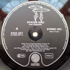 Status Quo – албум Just Supposin'... - Img 3