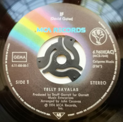 Telly Savalas ‎– сингъл If - Img 3