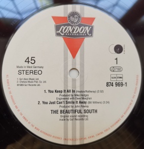 The Beautiful South – сингъл You Keep It All In - Img 2