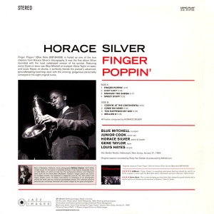The Horace Silver Quintet – албум Finger Poppin' - Img 2
