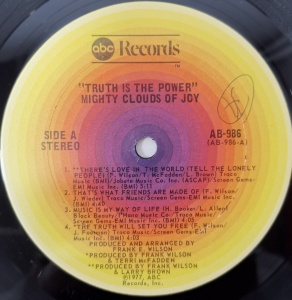 The Mighty Clouds Of Joy – албум Truth Is The Power - Img 3