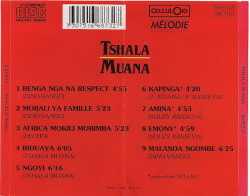 Tshala Muana ‎– албум Biduaya - Img 2