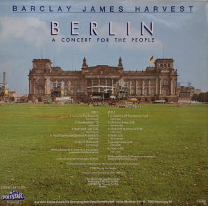 Barclay James Harvest – албум Berlin (A Concert For The People) - Img 3