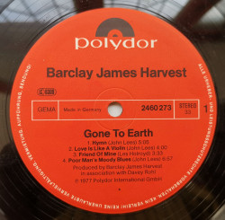 Barclay James Harvest – албум Gone To Earth - Img 3
