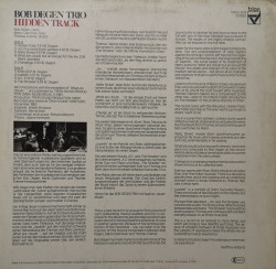 Bob Degen Trio – албум Hidden Track - Img 2