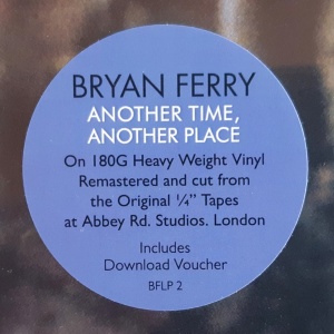 Bryan Ferry – албум Another Time, Another Place - Img 3