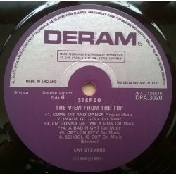 Cat Stevens ‎– албум The View From The Top - Img 3