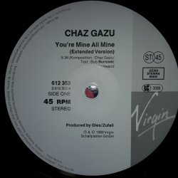 Chaz Gazu ‎– сингъл You're Mine All Mine - Img 4