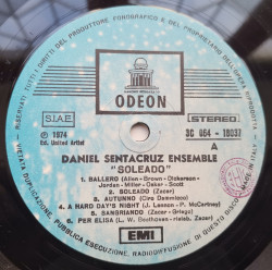 Daniel Sentacruz Ensemble – албум Soleado - Img 3