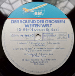 Die Peter Stuyvesant Big Band – албум Der Sound Der Grossen Weiten Welt - Img 3
