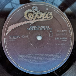 Garland Jeffreys ‎– албум Escape Artist - Img 3