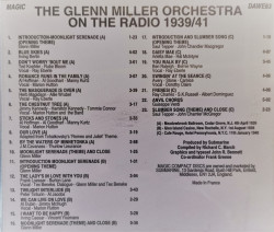 Glenn Miller orchestra - албум Оn the radio 1939-1941(CD) - Img 3