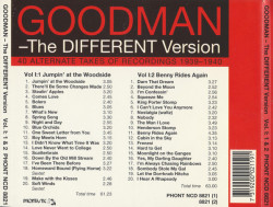 Goodman – албум The Different Version, Vol. I: 40 Alternate Takes Of Recordings 1939-1940 (CD) - Img 2