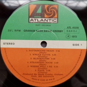 Graham Nash, David Crosby – албум Graham Nash/David Crosby - Img 2