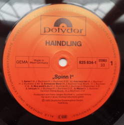 Haindling – албум Spinn I - Img 3