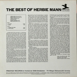 Herbie Mann – албум The Best Of Herbie Mann - Img 2