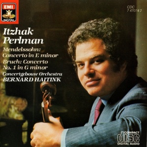 Itzhak Perlman – Mendelssohn / Bruch – Concertgebouw Orchestra, Bernard Haitink – албум Concerto In E Minor / Concerto No. 1 In G Minor