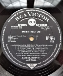 Lambert, Hendricks & Bavan – албум Recorded Live At Basin Street East - Img 3