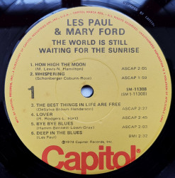 Les Paul & Mary Ford ‎– албум The World Is Still Waiting For The Sunrise - Img 2