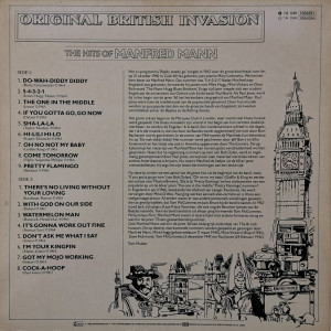 Manfred Mann – албум The Hits Of Manfred Mann - Img 2