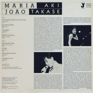 Maria João - Aki Takase – Maria João / Aki Takase - Img 2