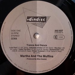 Martha And The Muffins ‎– албум Trance And Dance - Img 4