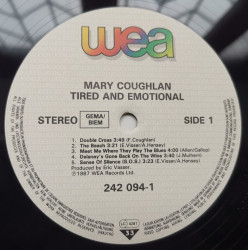 Mary Coughlan – албум Tired & Emotional - Img 3