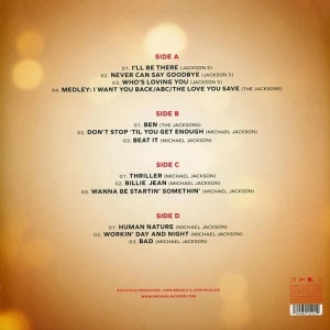 MICHAEL JACKSON - SONGS FROM THE MOTION PICTURE (2xLP) - Img 2