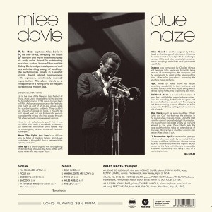 MILES DAVIS - BLUE HAZE (1xLP) (Limited Edition) - Img 2