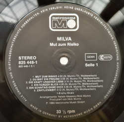 Milva ‎– албум Mut Zum Risiko - Img 3