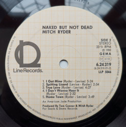 Mitch Ryder ‎‎– албум Naked But Not Dead - Img 3