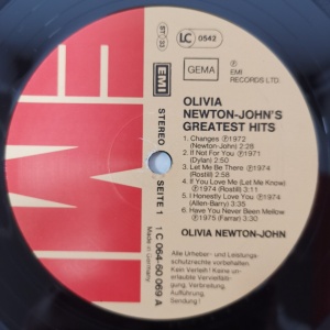 Olivia Newton-John – албум Olivia Newton-John's Greatest Hits - Img 2