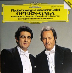 Placido Domingo, Carlo Maria Giulini, Los Angeles Philharmonic – албум Opern-Gala (CD)