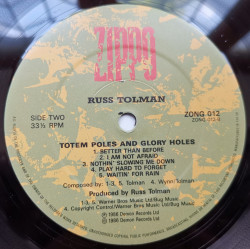 Russ Tolman – албум Totem Poles And Glory Holes - Img 3