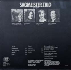 Sagmeister Trio – албум Ganshy - Img 2