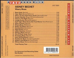 Sidney Bechet – албум Weary Blues (CD) - Img 2