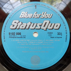 Status Quo – албум Blue For You - Img 3