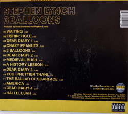 Stephen Lynch ‎– албум 3 Balloons (CD) - Img 2