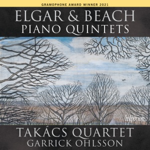 TAKACS QUARTET & GARRI... - ELGAR & BEACH: PIANO QUINTETS
