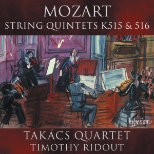 Takacs Quartet,Timothy Ridout - MOZART: STRING QUINTETS K. 515 & 516 (1 x CD)