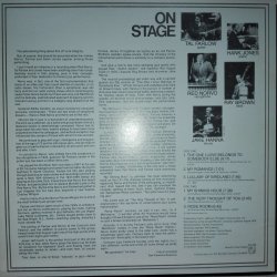 Tal Farlow, Hank Jones, Red Norvo, Ray Brown, Jake Hanna ‎– албум On Stage - Img 2
