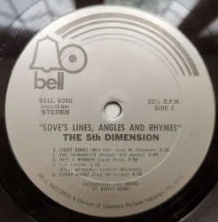 The 5th Dimension – албум Love's Lines, Angles And Rhymes - Img 3
