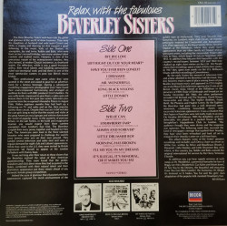 The Cookies – албум Relax With The Fabulous Beverley Sisters - Img 3