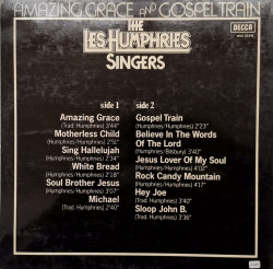 The Les Humphries Singers – албум Amazing Grace And Gospel Train - Img 2