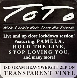 TOTO - WITH A LITTLE HELP FROM MY FRIENDS (2xLP) (High Quality) (Transparent) (Gatefold Sleeve) - Img 2