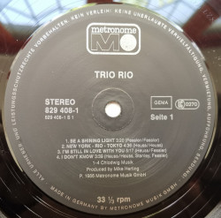 Trio Rio – албум Trio Rio - Img 3